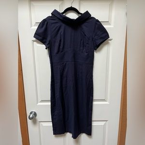 Eshakti pinstripe sheath dress